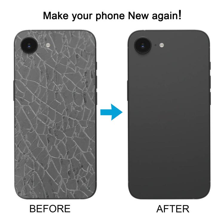 Ersatz-Rückabdeckung mit Kameraobjektiv für iPhone 16e – geprüfte Qualität | Valmento