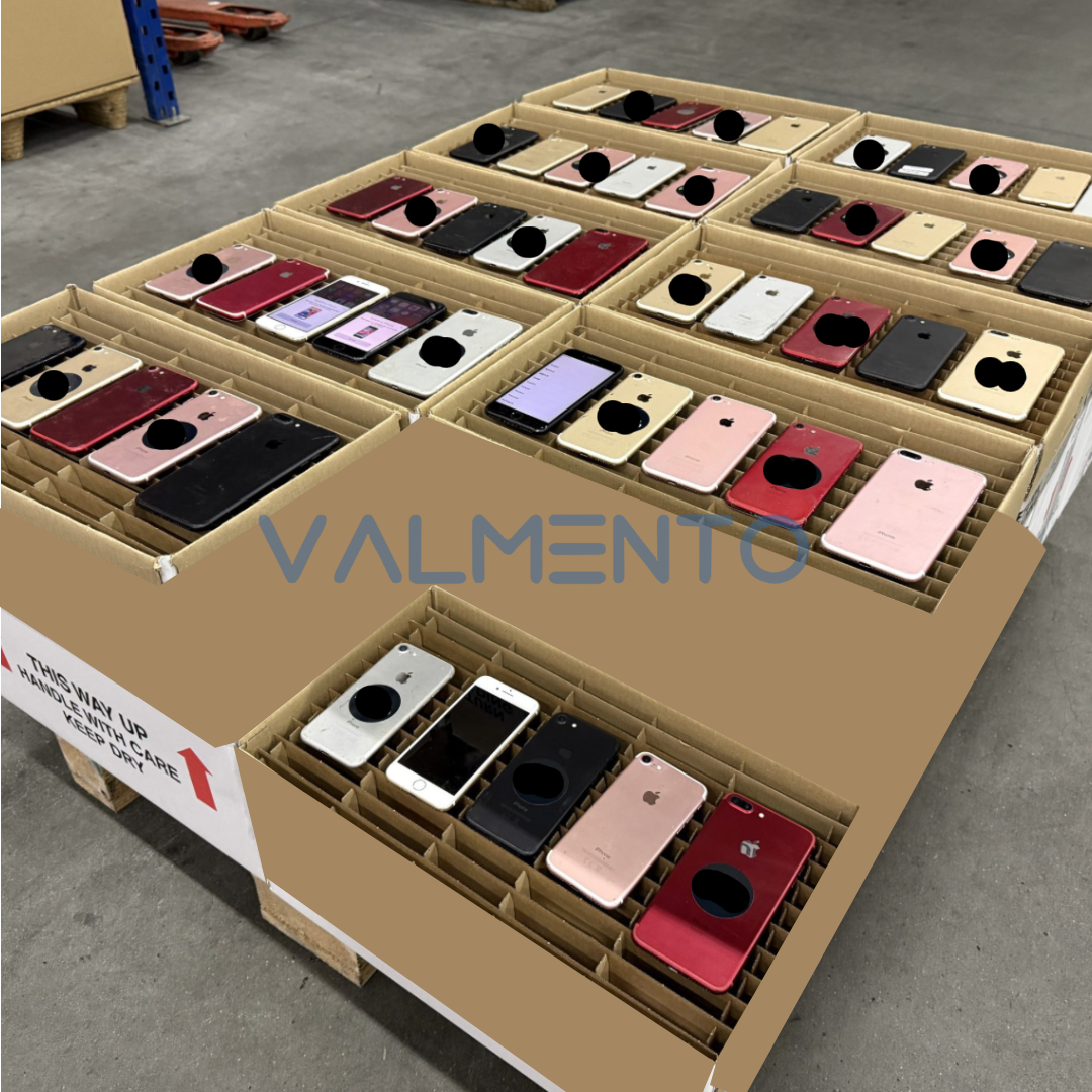 Apple iPhone 7 & 7 Plus Bulk Lot (1906x) – Mixed Storage | Untested Grade C | Valmento