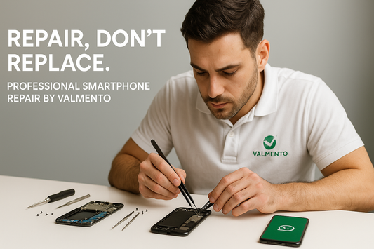 Warum du dein Handy lieber reparieren solltest – mit Valmento