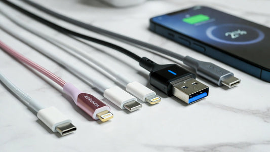 Beste iPhone Ladekabel 2026 Test Vergleich - Apple USB-C Lightning Kabel Valmento Kokusiga Borofone MFi-zertifiziert Schnellladen