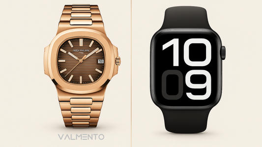 Luxusuhren vs. Smartwatches zwei Welten, ein Handgelenk<