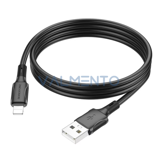 Borofone USB-A zu Lightning Kabel 1m – Restposten Neuware Export | Valmento Großhandel