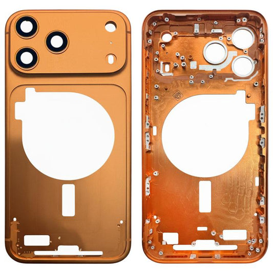 iPhone 17 Pro Mittelrahmen Gehäuse (orange) – Valmento Middle Frame Ersatzteil für Reparatur oder Farbwechsel