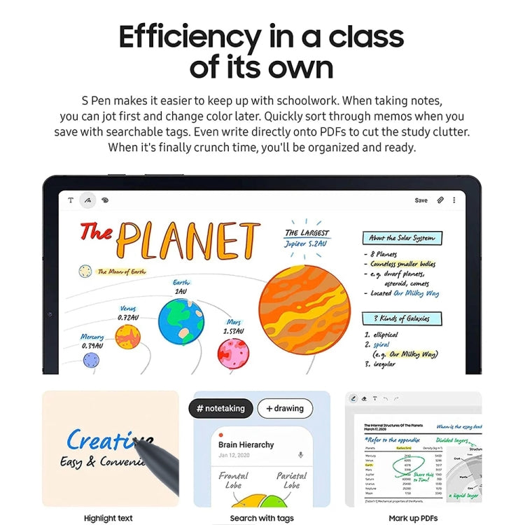 Stylus Pen für Samsung Galaxy Tab S10/S9/S8/S7 – Präziser Eingabestift ohne Bluetooth | Valmento