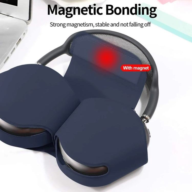 Für AirPods Max Kopfhörer-Schutzhülle, weiche Hülle, Black, Purple, Blue