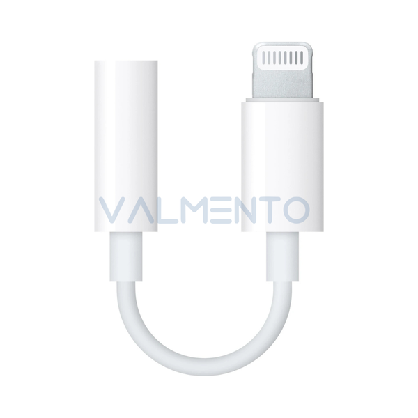 Apple Lightning auf 3,5mm Klinke Adapter MMX62 – Original Audio-Adapter für iPhone & iPad