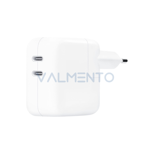 Apple 35W Dual USB-C Ladegerät MNWP3ZM/A – Original Neu (Polybag)