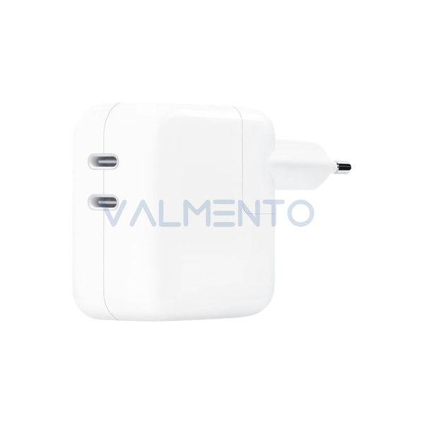 Apple 35W Dual USB-C Ladegerät MNWP3ZM/A – Original Neu (Polybag)