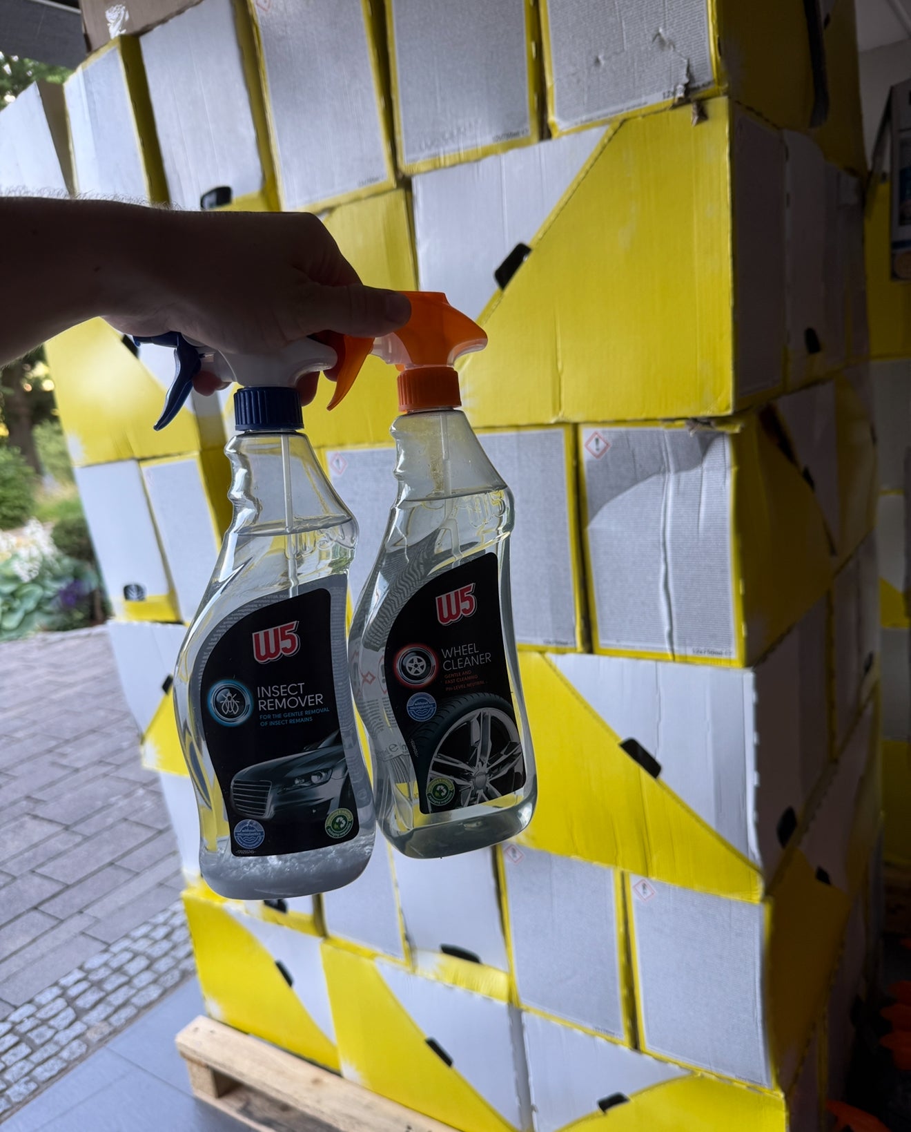 W5 Felgenreiniger & Insektenentferner 6x 750ml | Profi Autopflege Set – Restposten, Großhandel, B2B