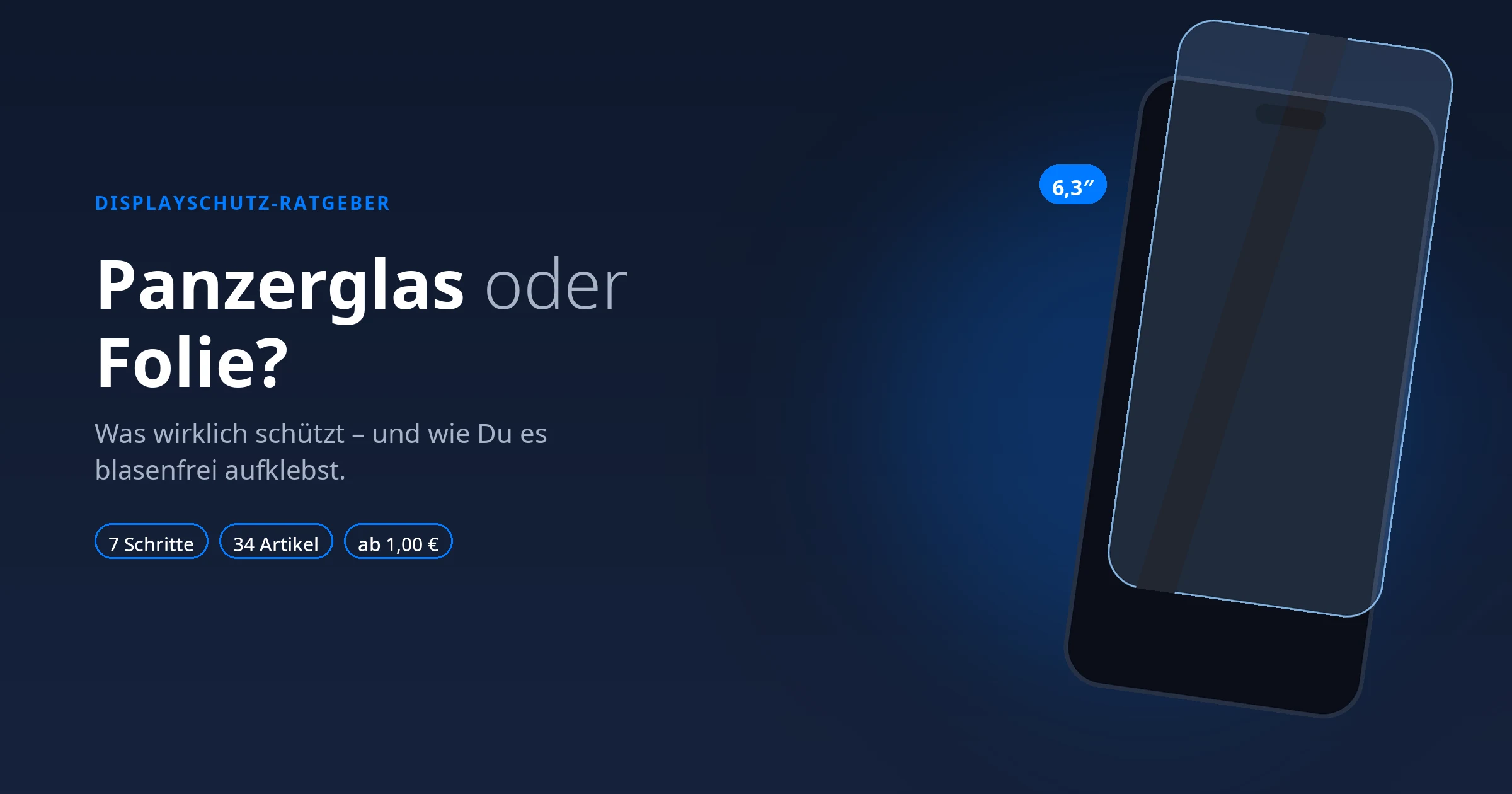 Panzerglas oder Folie? Displayschutz fürs iPhone im Vergleich