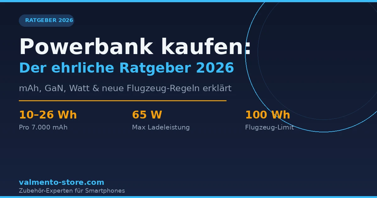 Powerbank kaufen: Der ehrliche Ratgeber 2026