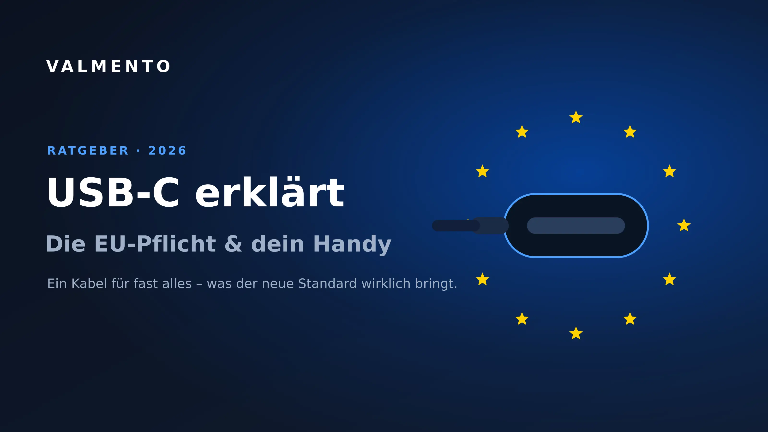 USB-C erklärt: die EU-Pflicht und dein Handy (2026)