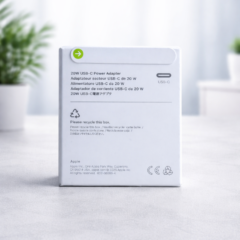 Apple 20W USB-C Netzteil (EU) – Original Schnellladegerät – Bild 2