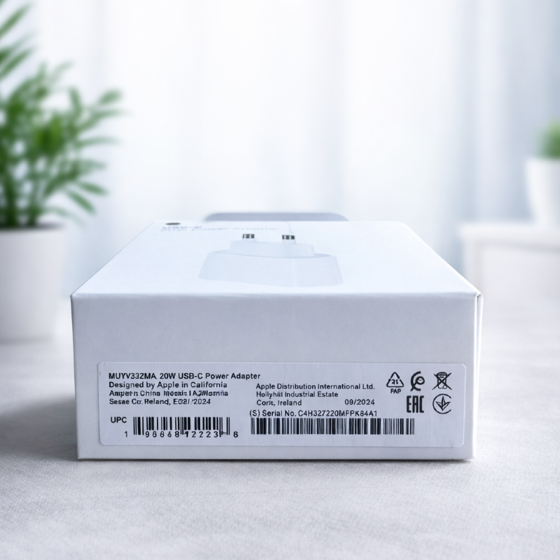 Apple 20W USB-C Netzteil (EU) – Original Schnellladegerät – Bild 3