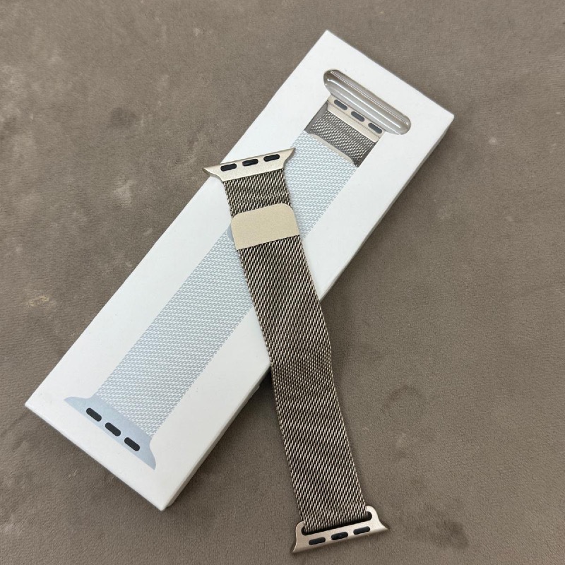Milanese Magnet Armband für Apple Watch – Edelstahl