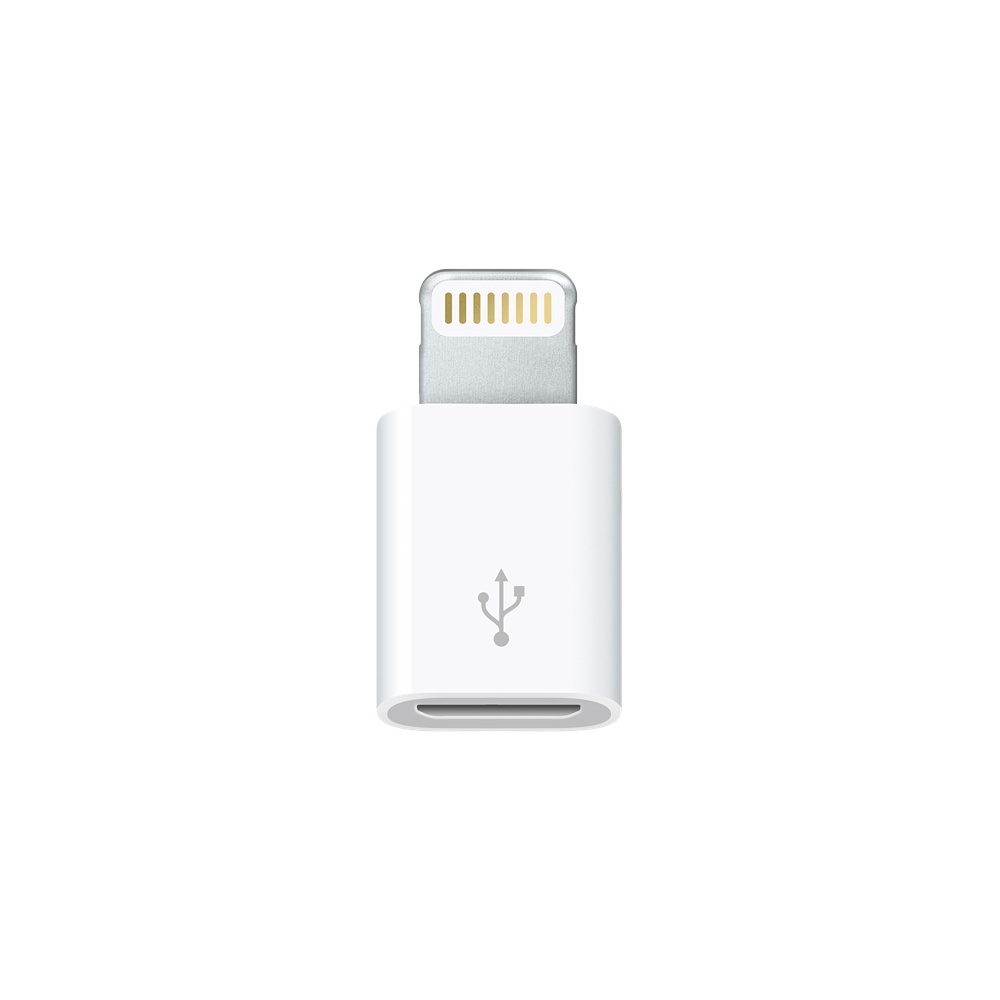 Apple Original Adapter MD820Z M/A Lightning auf MicroUSB – Polybag-Verpackung
