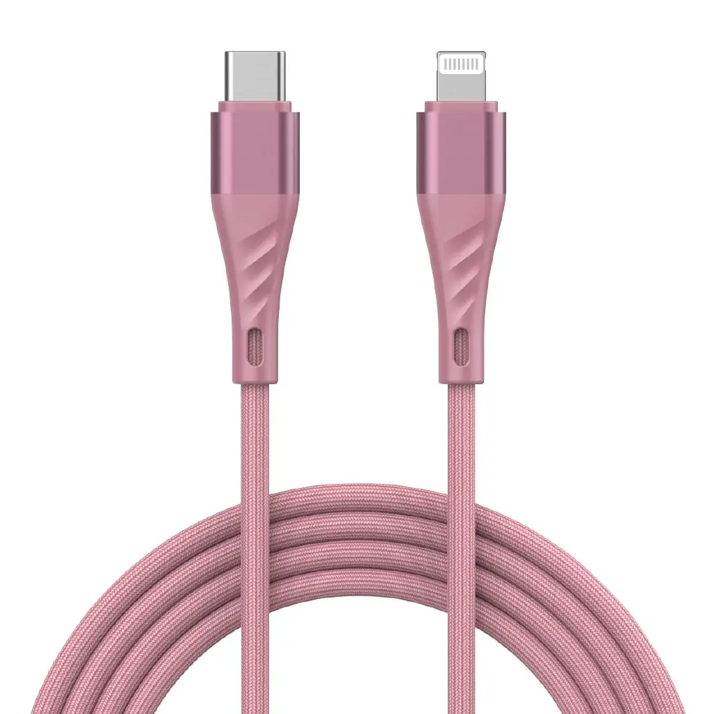 Datenkabel Kokusiga KSC-809 USB-C zu Lightning, Pink, 1m Neu  refurbished kaufen