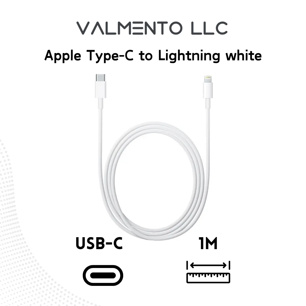 Apple MK0X2ZM/A Type-C auf Lightning Kabel 1m – Weiß Neu Apple refurbished kaufen