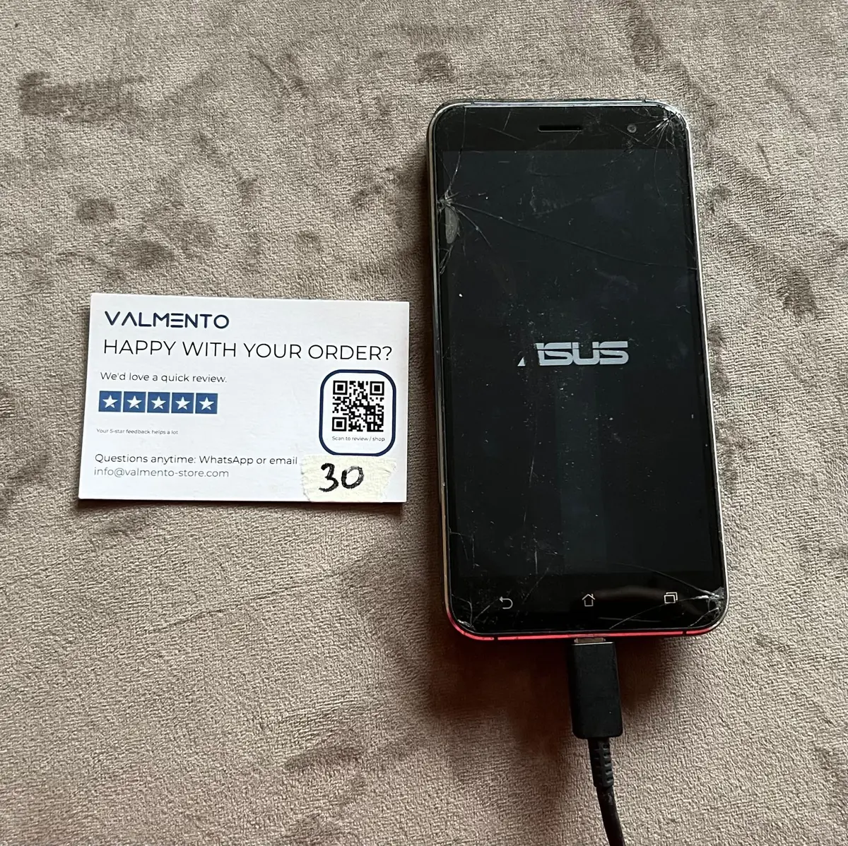 ASUS ZenFone 3 – bereits zerlegt, nur als Ersatzteilspender von Asus – neu kaufen bei Valmento