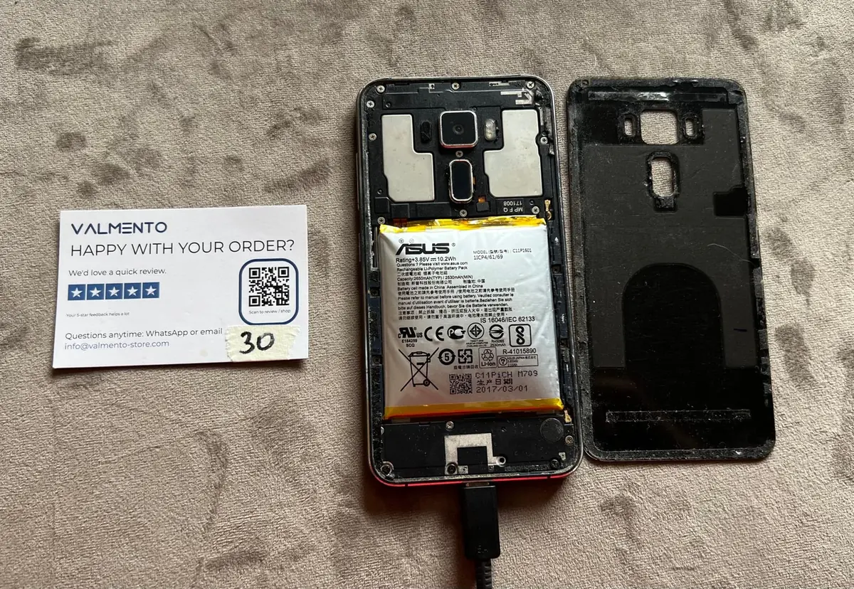 ASUS ZenFone 3 – bereits zerlegt, nur als Ersatzteilspender – Foto 5 von 5