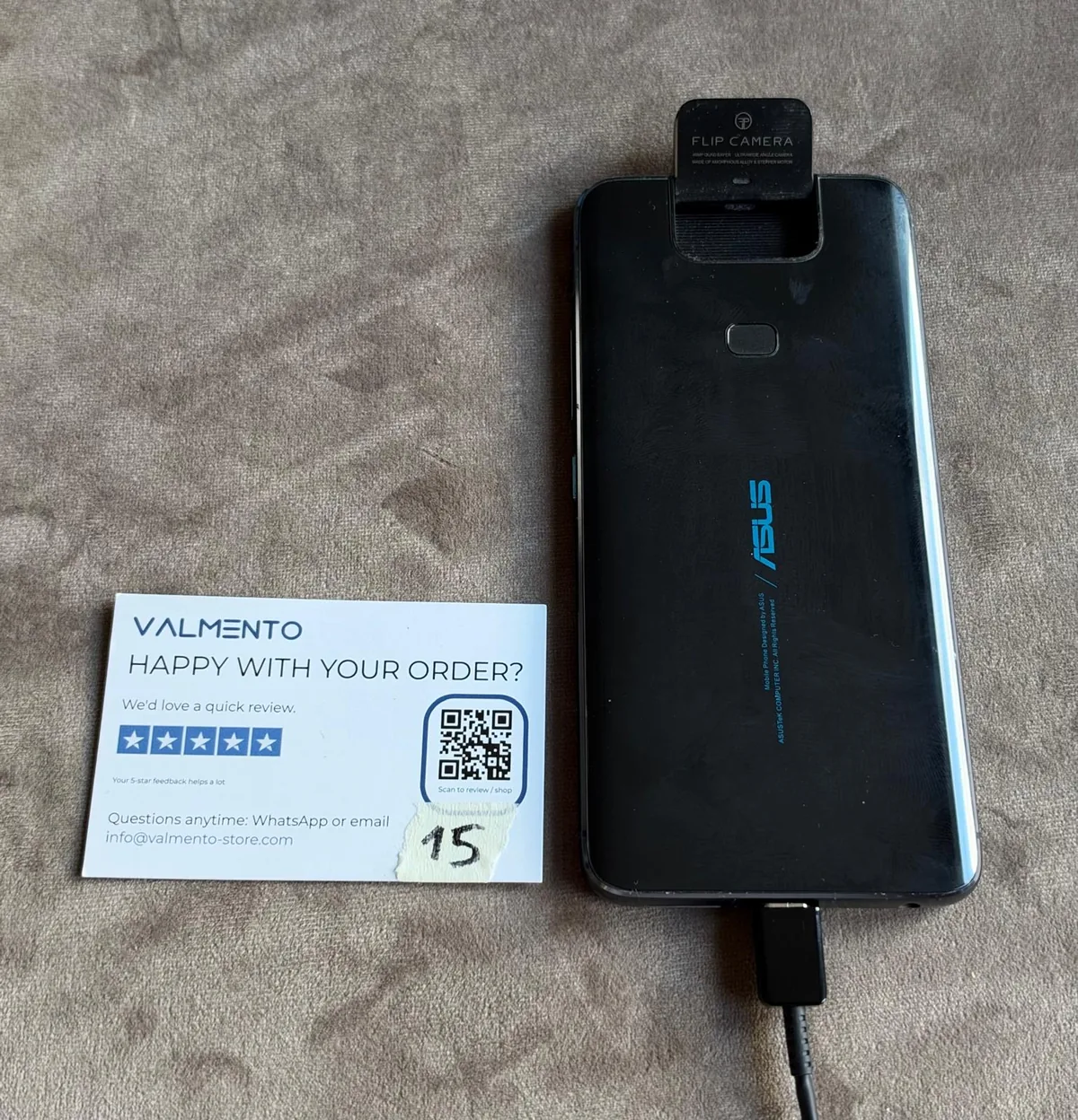 ASUS ZenFone 6 mit Flip-Kamera – defekt (Bastlergerät) – Foto 1 von 4
