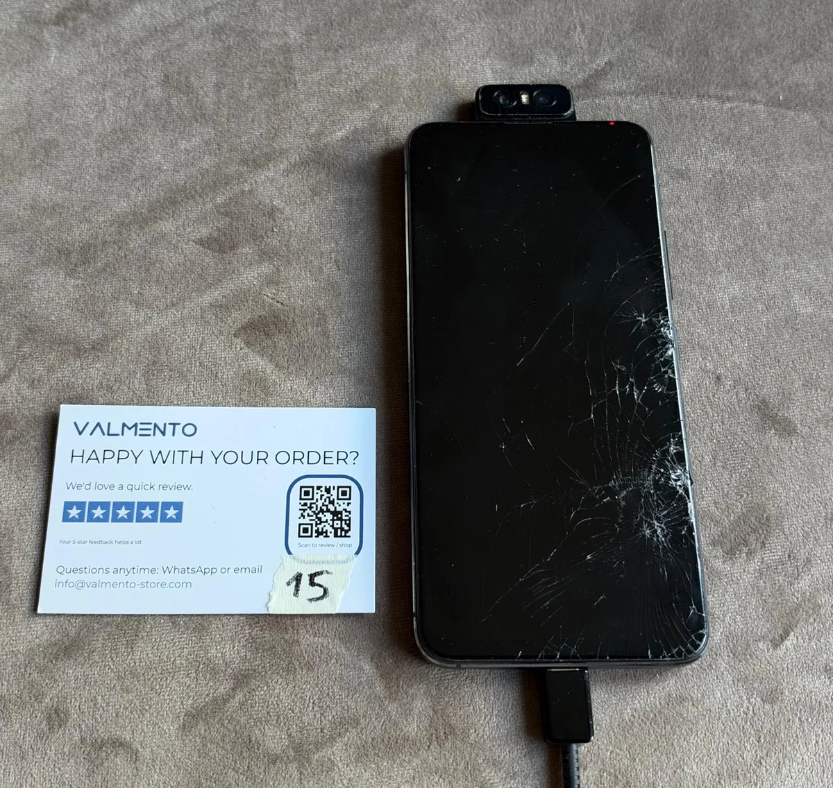 ASUS ZenFone 6 mit Flip-Kamera – defekt (Bastlergerät) – Foto 3 von 4