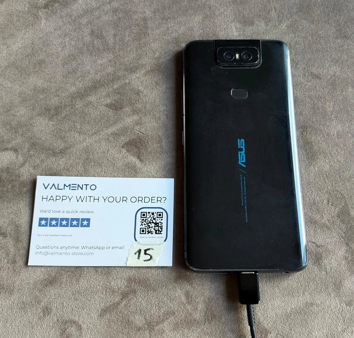 ASUS ZenFone 6 mit Flip-Kamera – defekt (Bastlergerät) – Foto 4 von 4