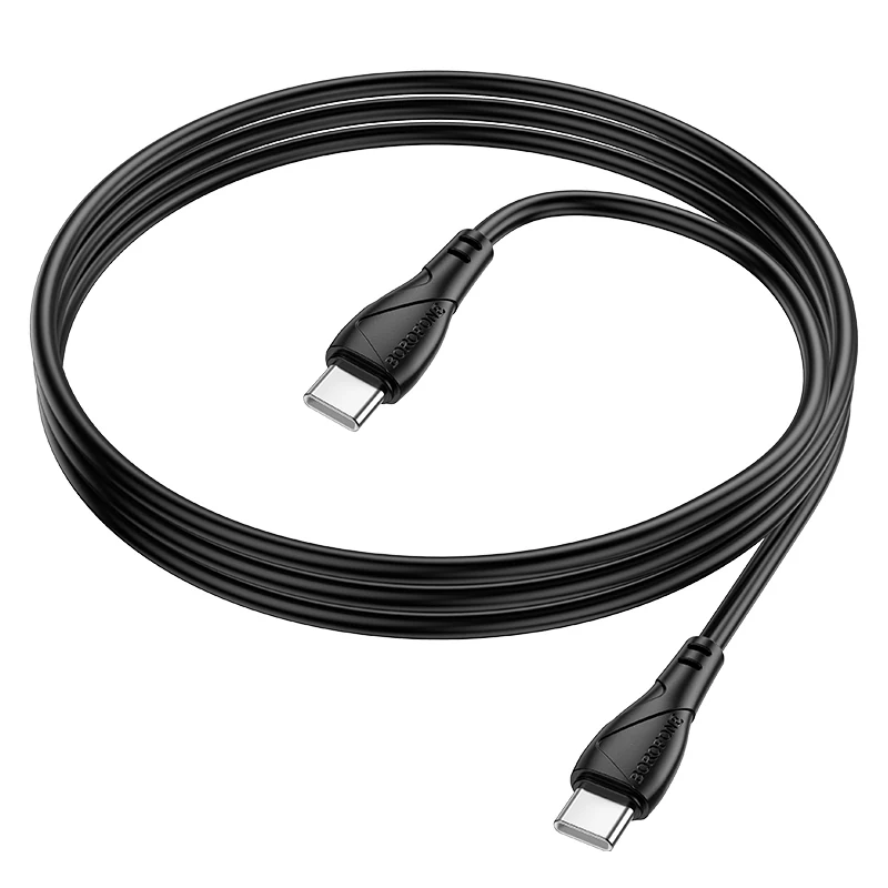 USB-C Stecker des Borofone BX121 Energy in Nahaufnahme
