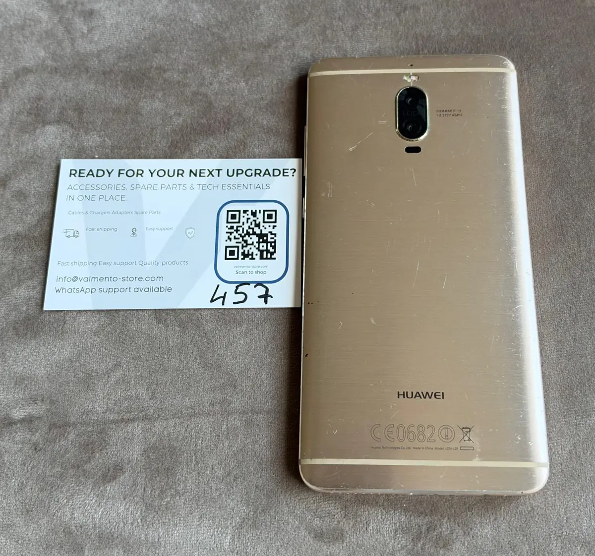 Huawei Mate 9 Pro (LON-L29) Gold – Displaybruch, defekt (Bastlergerät) – Foto 3 von 4