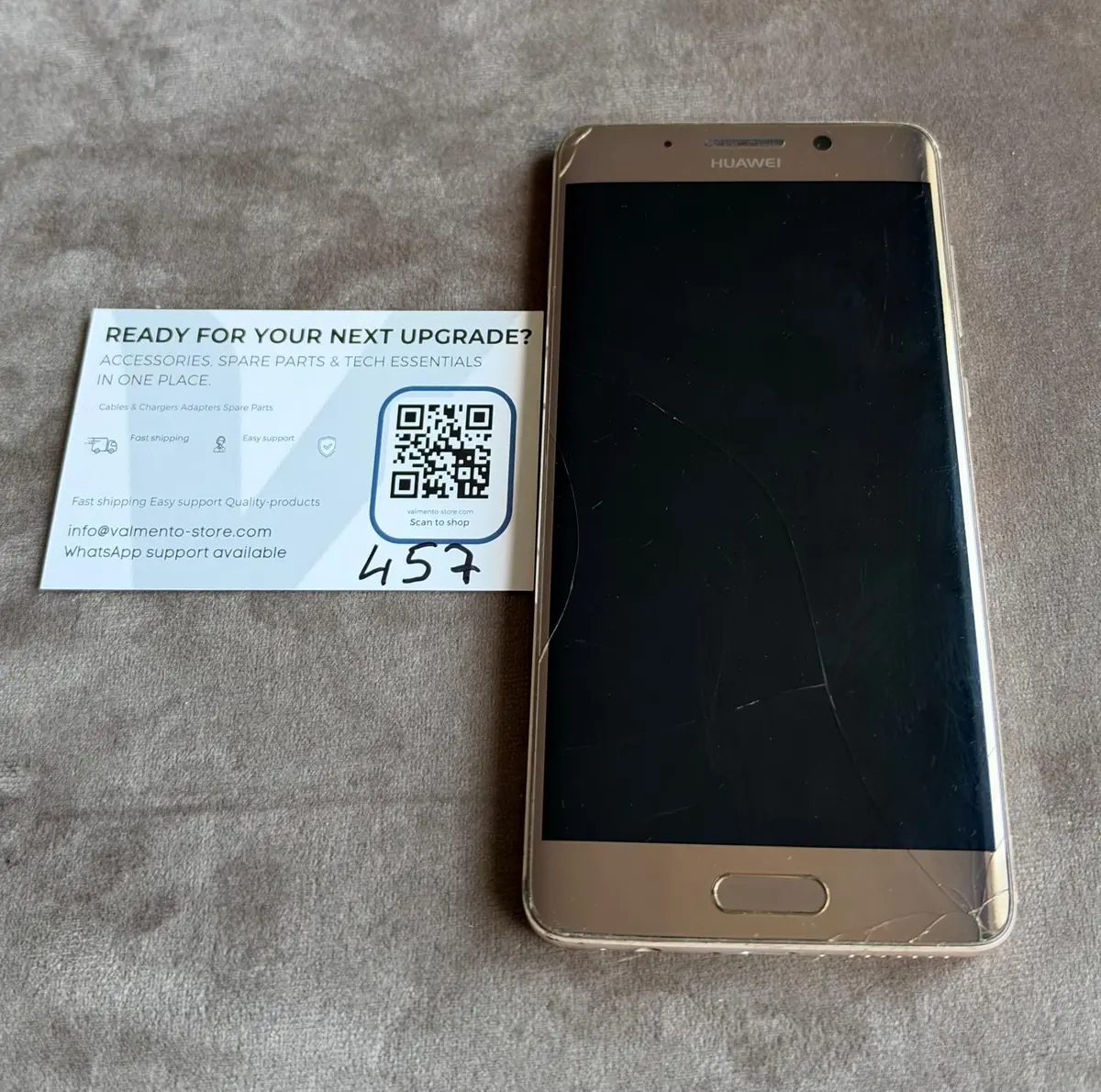 Huawei Mate 9 Pro (LON-L29) Gold – Displaybruch, defekt (Bastlergerät) – Foto 4 von 4