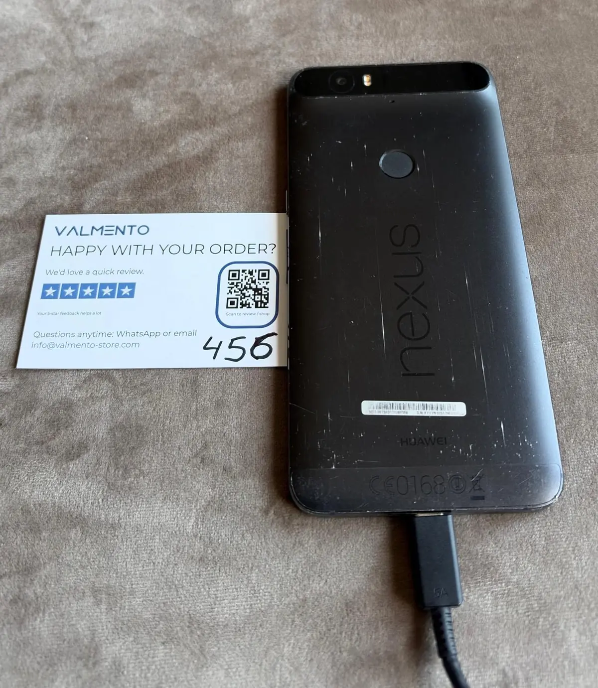Huawei Nexus 6P Aluminium – Displaybruch, defekt (Bastlergerät) – Foto 1 von 4