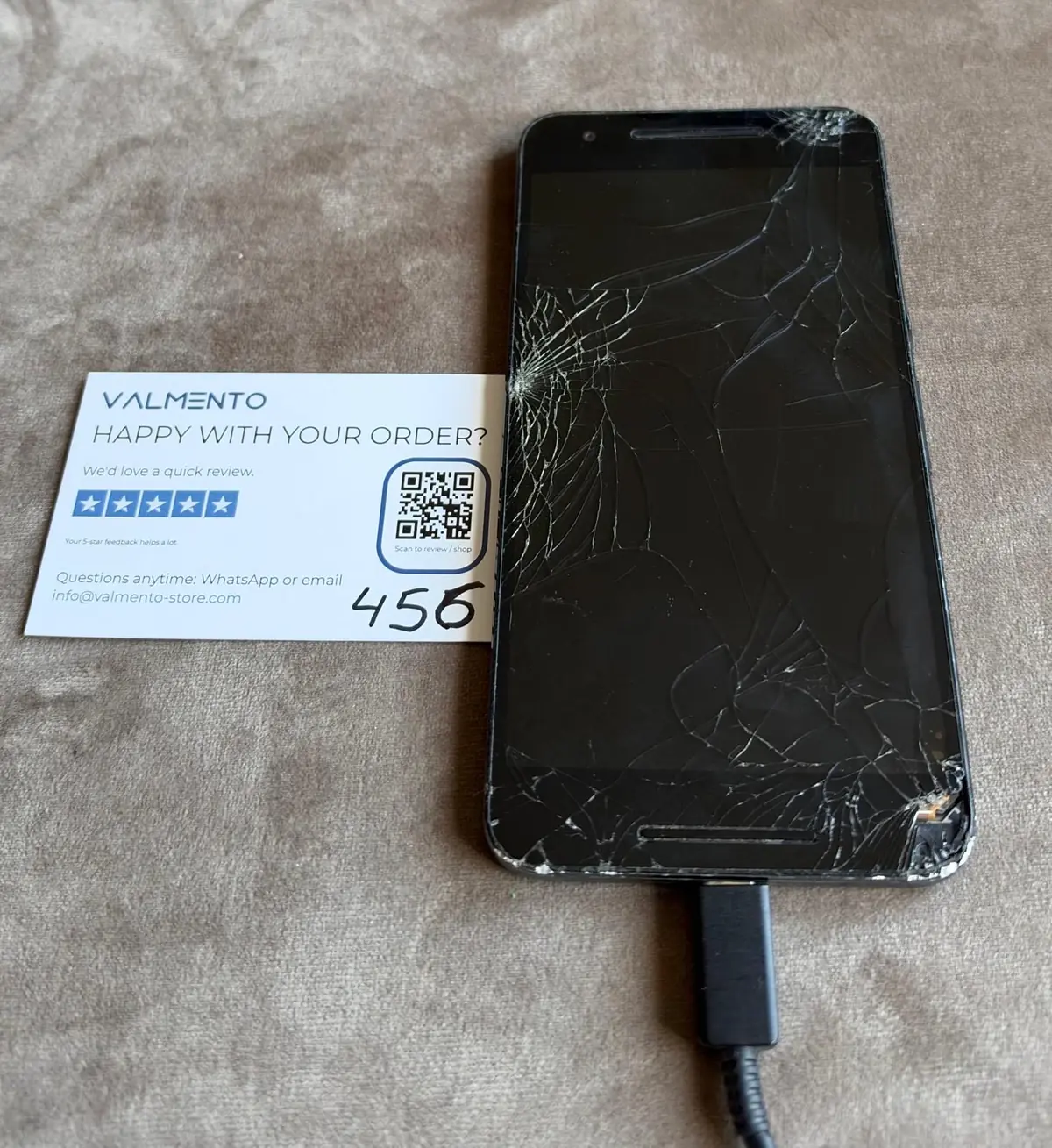 Huawei Nexus 6P Aluminium – Displaybruch, defekt (Bastlergerät) – Foto 2 von 4