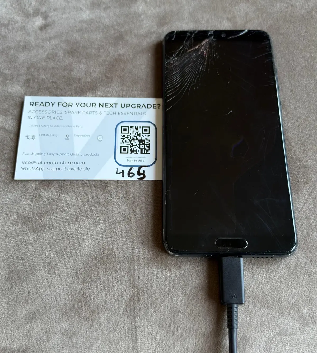 Huawei P20 Schwarz – Display gelöst, defekt (Bastlergerät) – Foto 2 von 6