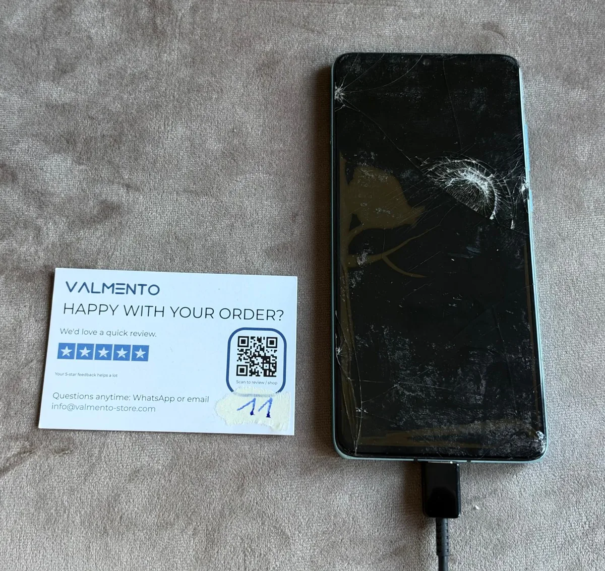 Huawei P30 (ELE-L29) Blau – defekt (Bastlergerät) – Foto 2 von 5