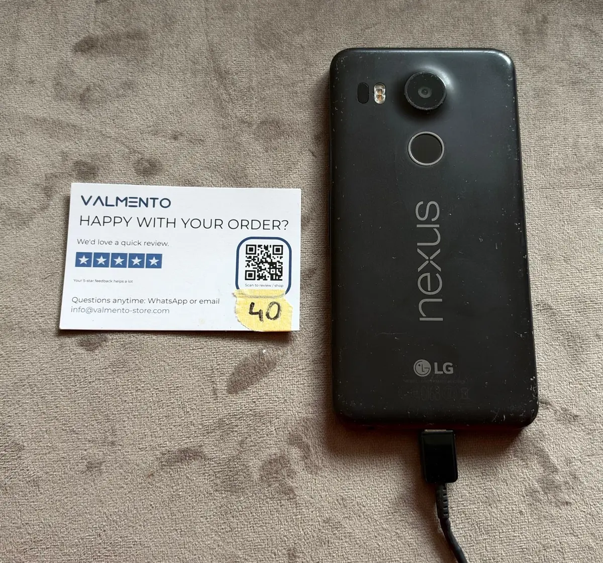 LG Nexus 5X – gebraucht, funktionsfähig – Foto 1 von 6