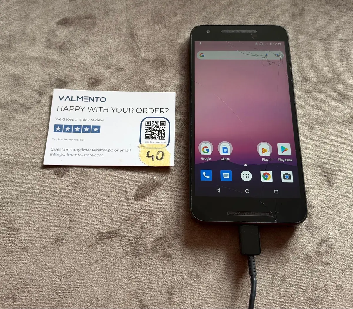LG Nexus 5X – gebraucht, funktionsfähig – Foto 6 von 6