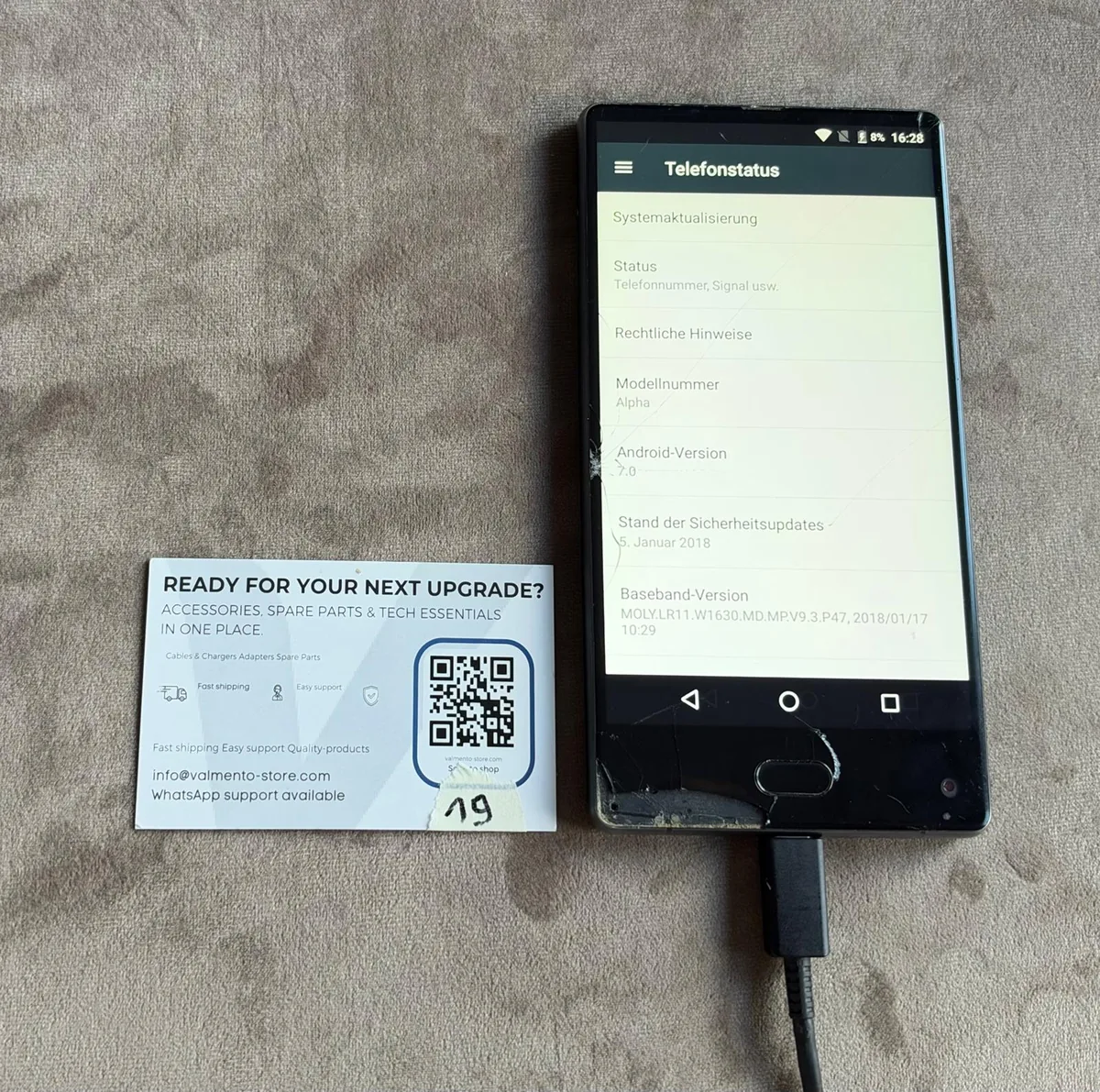 MAZE Smartphone – defekt (Bastlergerät) – Foto 2 von 6