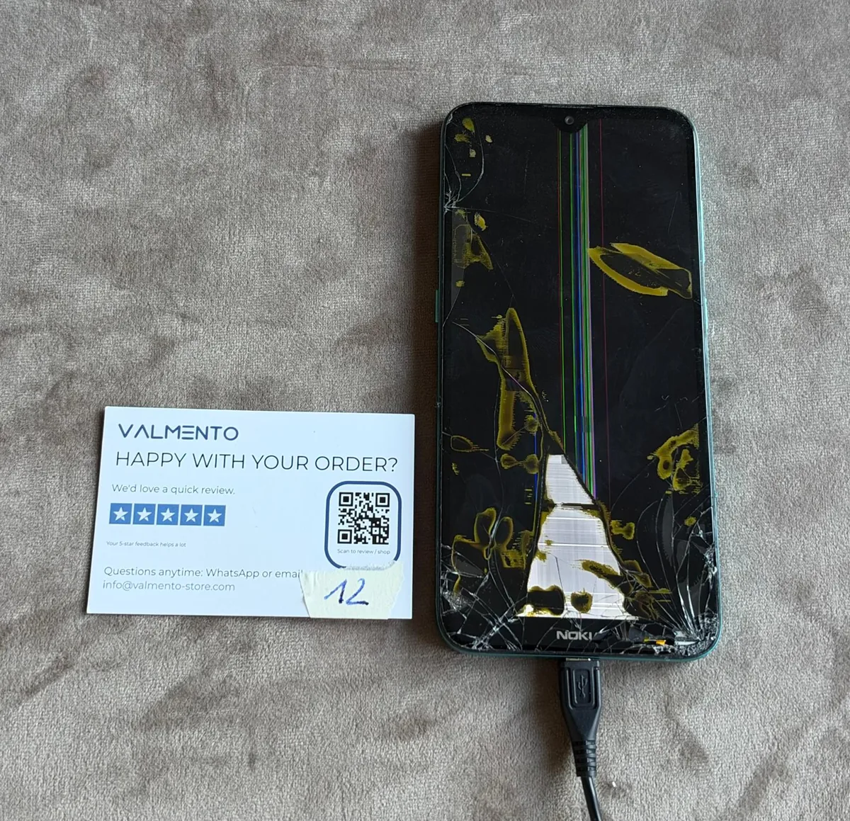 Nokia 2.3 (TA-1206) Türkis – Displayschaden, defekt – Foto 2 von 4