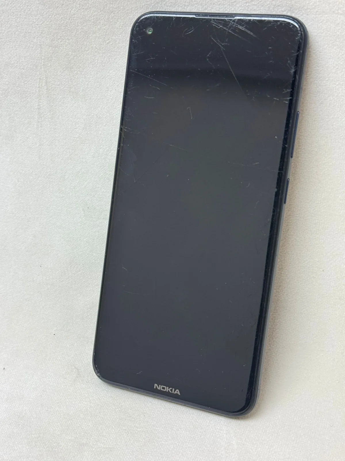 Nokia 5.4 Blau – Displayschaden, defekt (Bastlergerät) – Foto 2 von 4