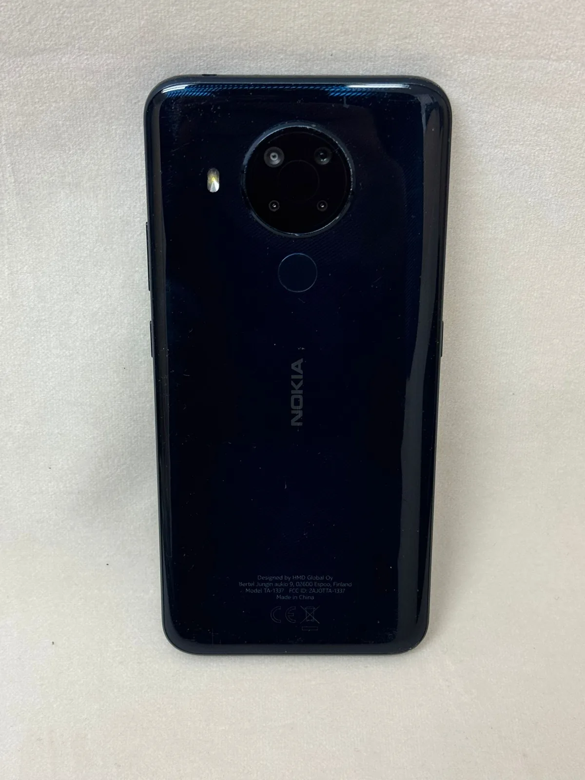 Nokia 5.4 Blau – Displayschaden, defekt (Bastlergerät) – Foto 3 von 4