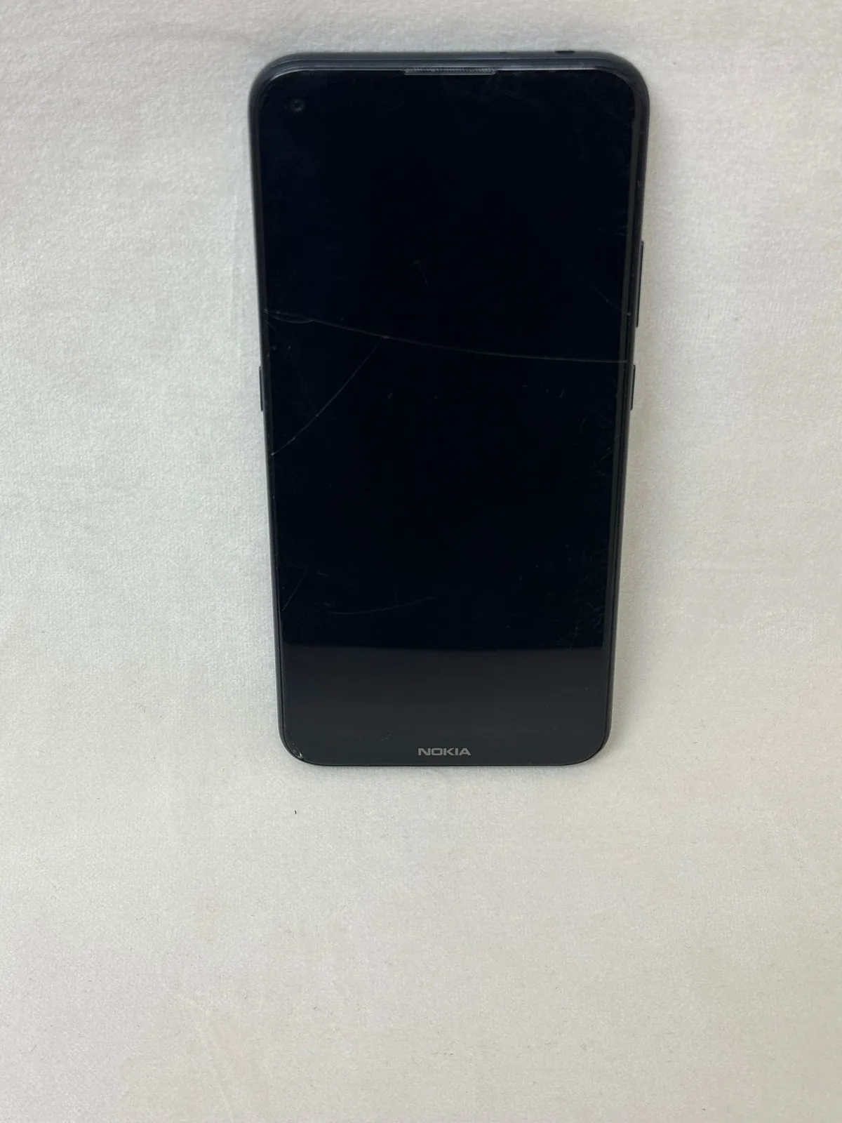 Nokia 5.4 Blau – gebraucht, Kratzer im Displayglas – Foto 1 von 4
