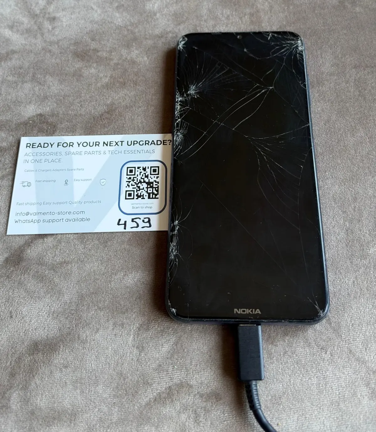Nokia G10 (TA-1334) Blau – Displaybruch, defekt (Bastlergerät) – Foto 1 von 6