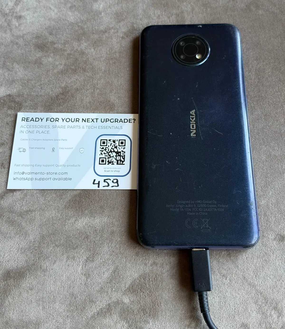 Nokia G10 (TA-1334) Blau – Displaybruch, defekt (Bastlergerät) – Foto 5 von 6