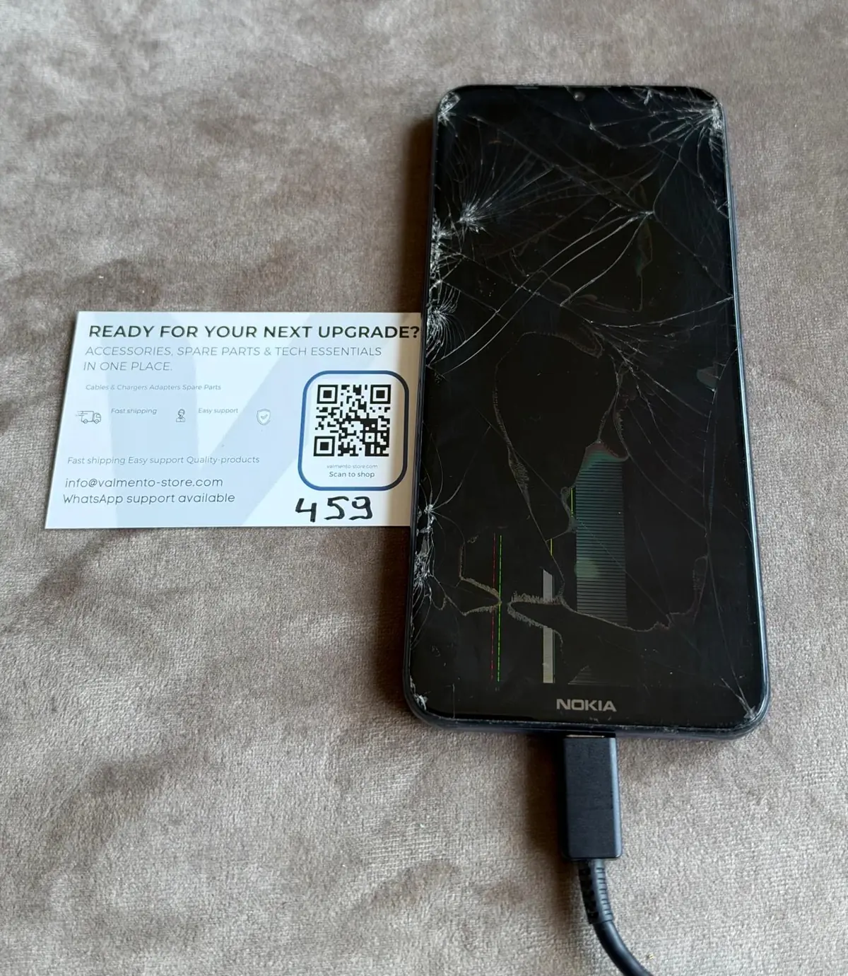 Nokia G10 (TA-1334) Blau – Displaybruch, defekt (Bastlergerät) – Foto 6 von 6