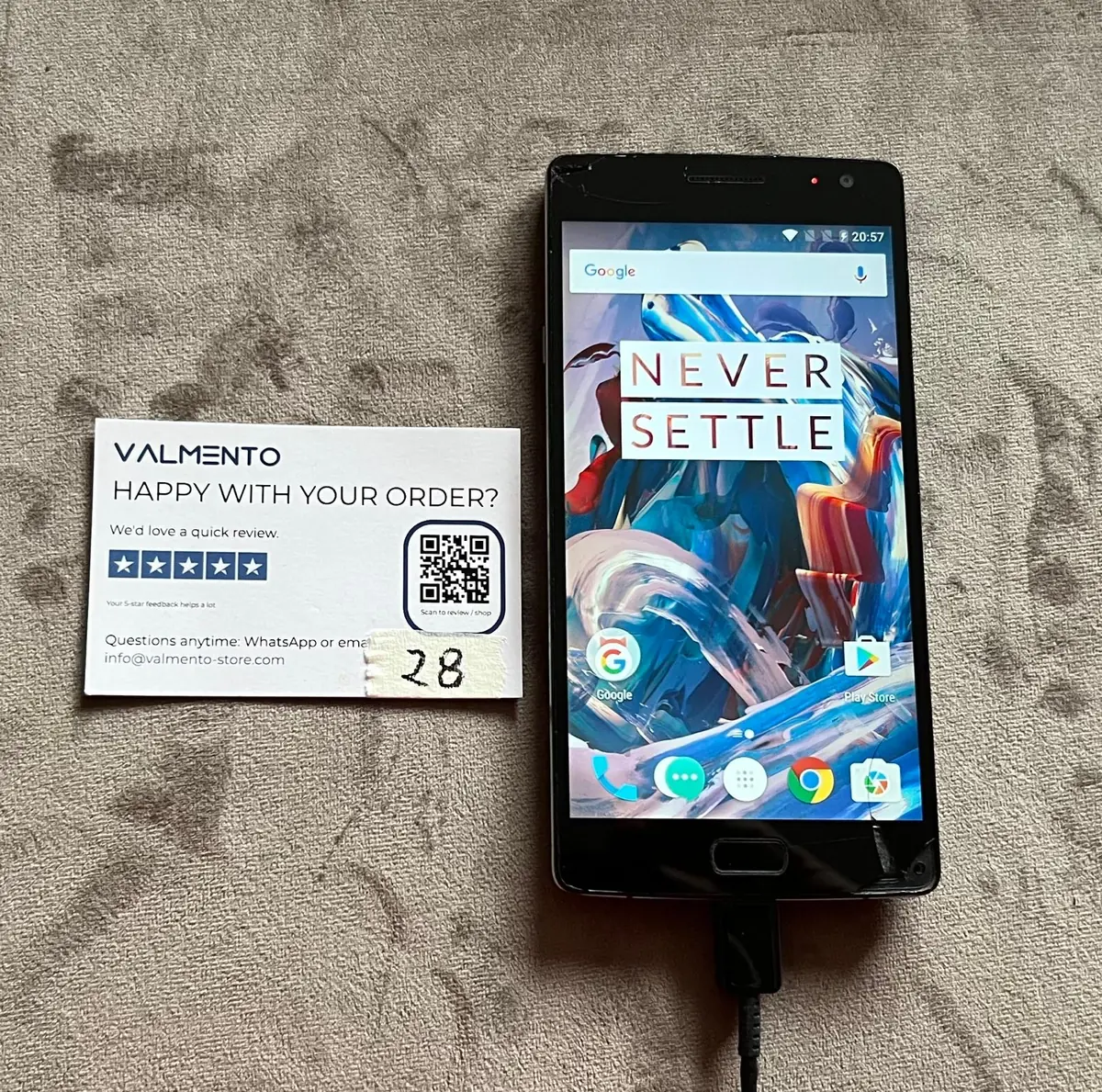 OnePlus 2 (ONE A2003) 64 GB – gebraucht, funktionsfähig – Foto 2 von 6