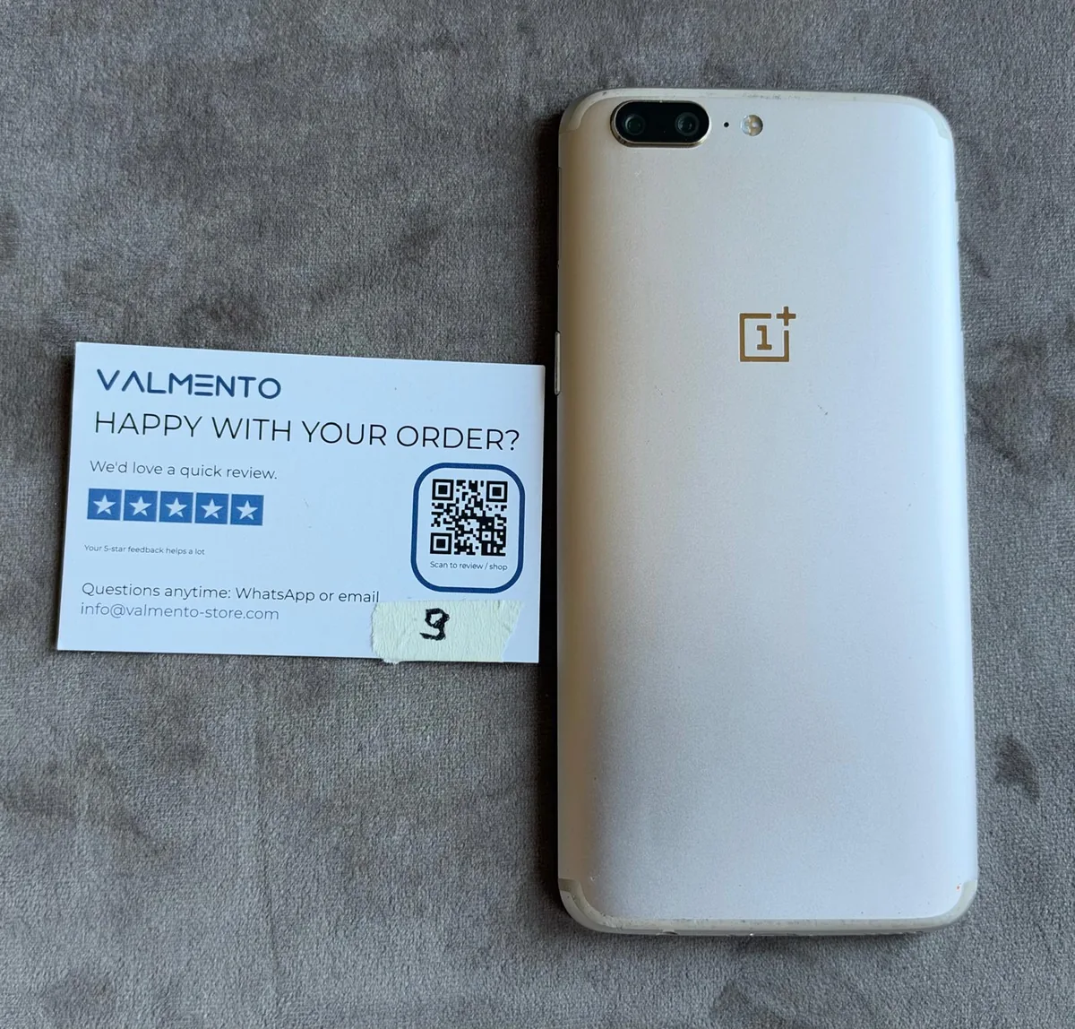 OnePlus 5 Silber – defekt (Bastlergerät) – Foto 4 von 5