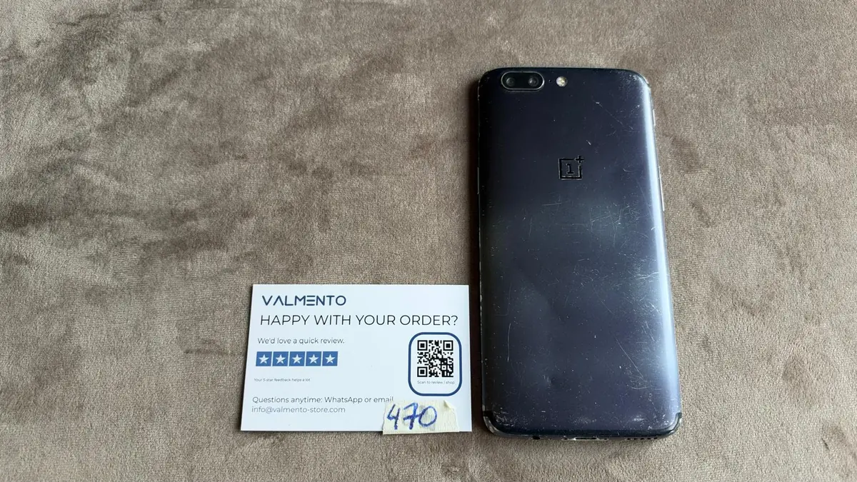 OnePlus 5 Slate Gray – defekt (Bastlergerät) – Foto 2 von 2