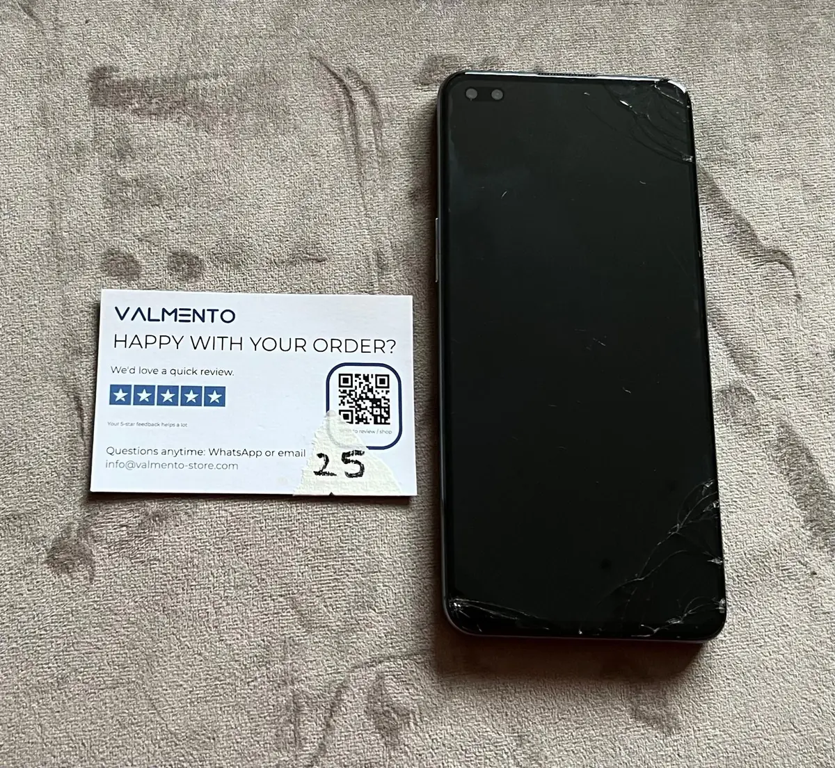 OnePlus Nord (AC2003) – Displayglas gebrochen, defekt (Bastlergerät) von OnePlus – neu kaufen bei Valmento