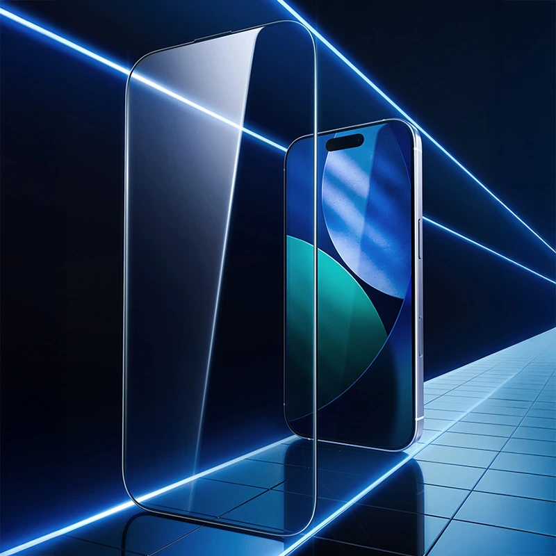 Randgenaue 1:1-Passform des Panzerglases am iPhone 17 Pro Max