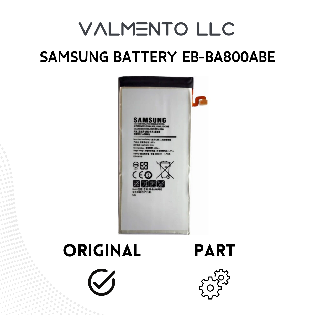 Samsung Original EB-BA800ABE Akku für Galaxy A8 – 3050mAh Neu New  refurbished kaufen